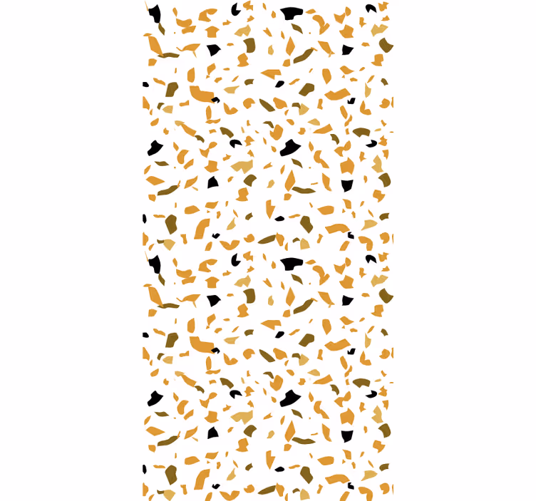 Store enrouleur textures et motifs terrazzo marron et beige - TenStickers