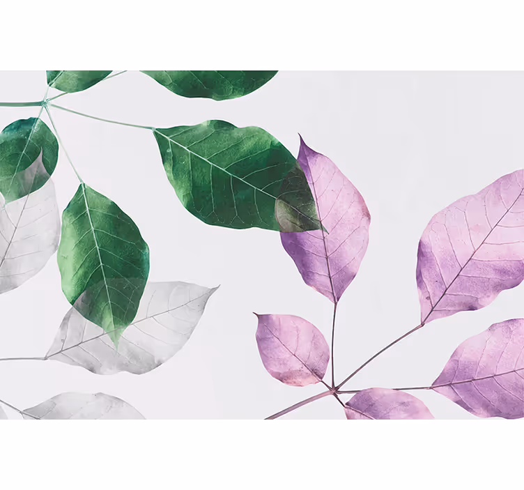 Store enrouleur fleurs et de plantes motifs vibrants - TenStickers