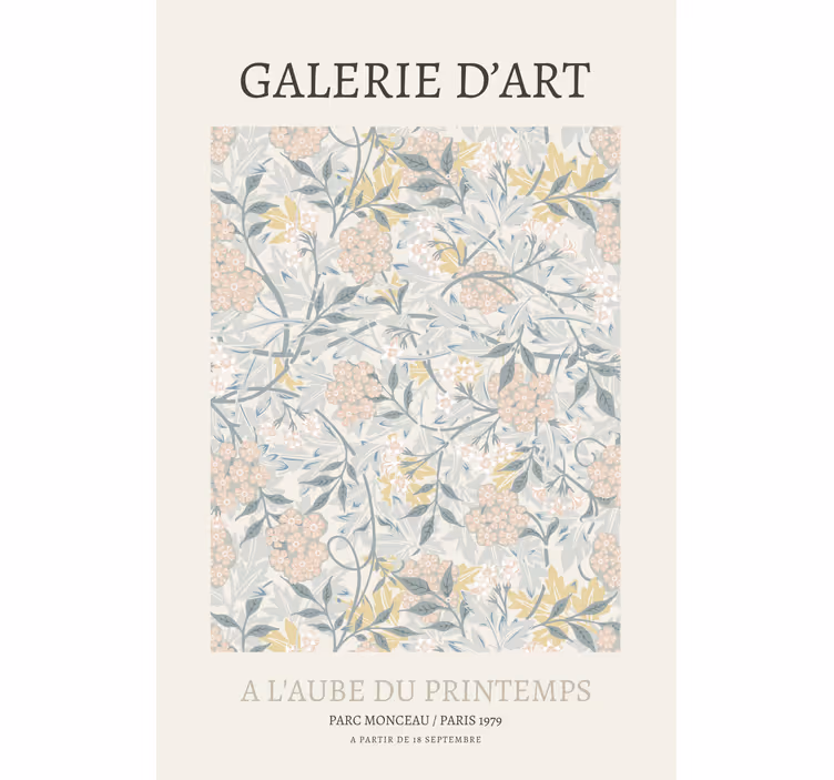 Store enrouleur salon avec images de galerie d'art - TenStickers