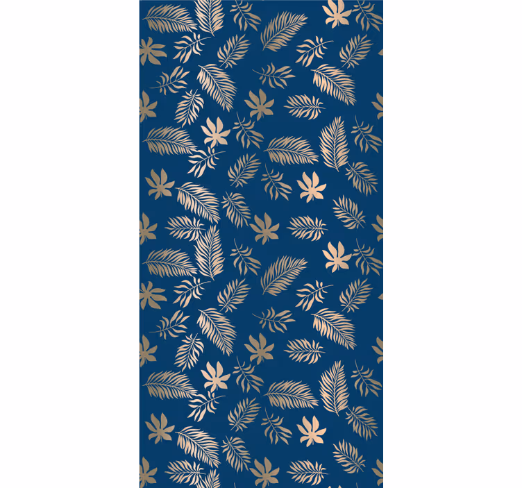 Stores enrouleurs fleurs et plantes motif floral exquis - TenStickers