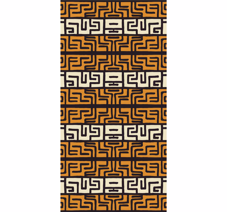 Store enrouleur textures et motifs agencement géométrique - TenStickers
