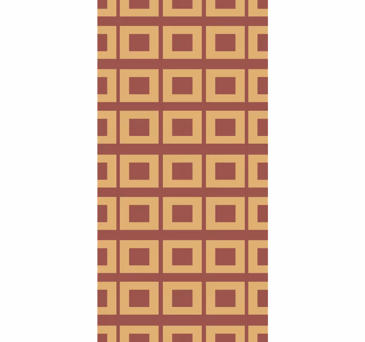 Store enrouleur textures et motifs motif carré géométrique - TenStickers
