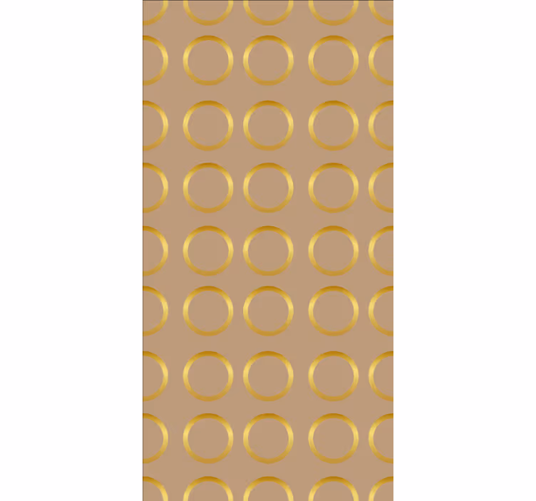 Store enrouleur textures et motifs thème cercle géométrique - TenStickers
