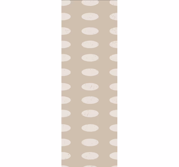 Store enrouleur textures et motifs contraste de motif ovale - TenStickers