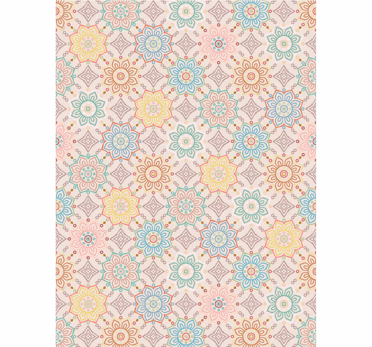 Store enrouleur motif fleur concept de floraison vibrante - TenStickers