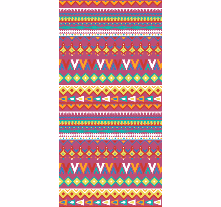Store enrouleur original motif tribal - TenStickers