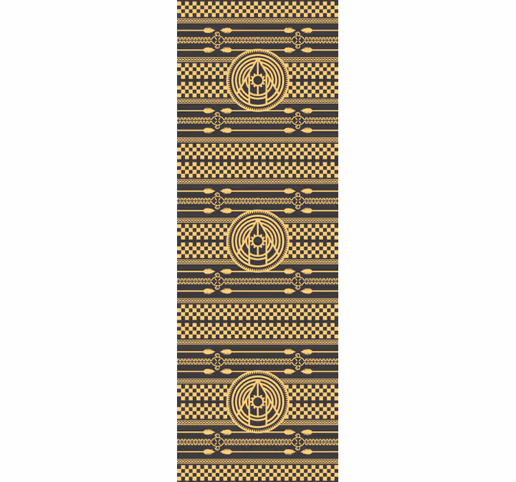 Store enrouleur autres cercles à motifs géométriques - TenStickers