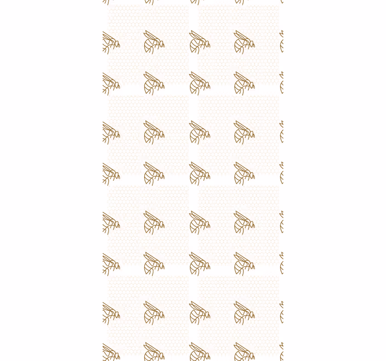 Store enrouleur animaux motif d'abeille - TenStickers