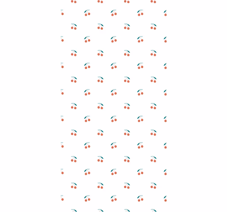 Store enrouleur fruits et légumes motif de cerises - TenStickers