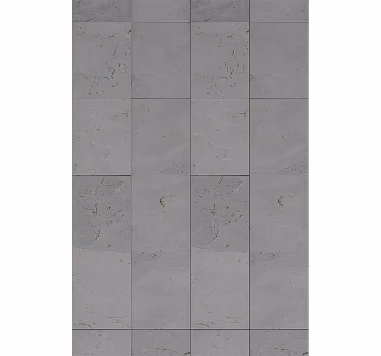 Store enrouleur salon motif plaques de béton - TenStickers