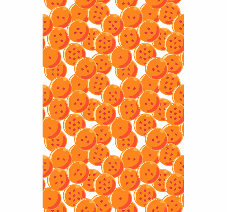 Store enfants boules oranges - TenStickers