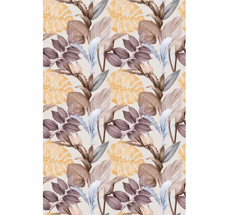 Store enrouleur floral motif plantes tropicales XXL - TenStickers