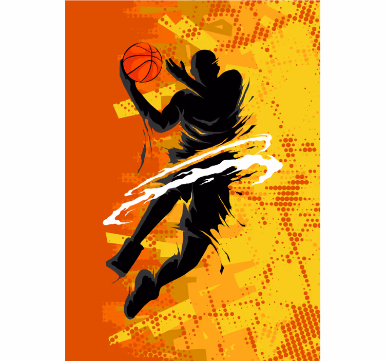 Store enrouleur chambre ado joueur de basket-ball - TenStickers