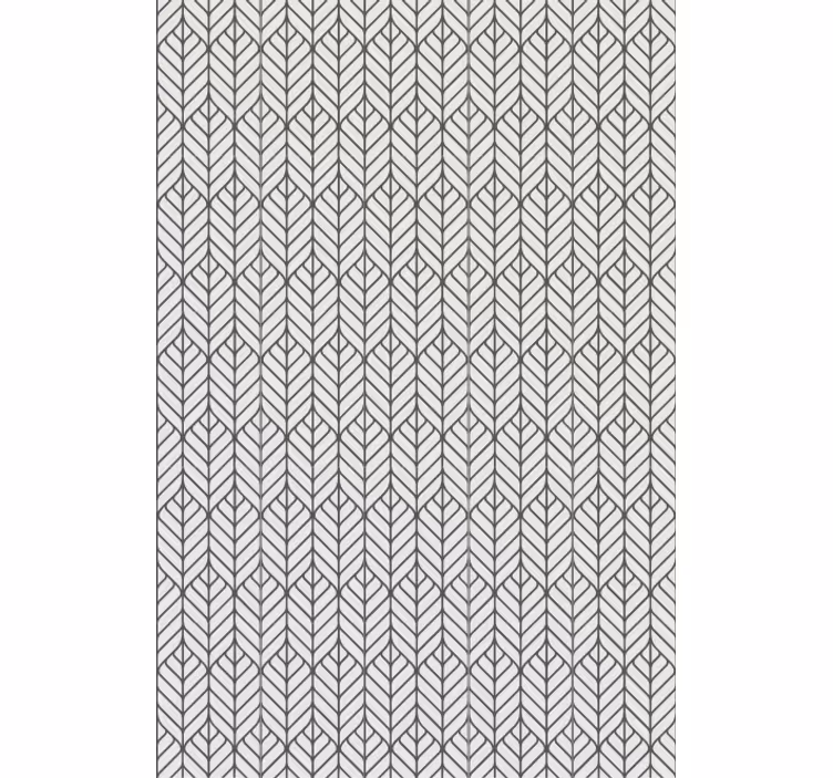Store enrouleur motif feuilles élégantes - TenStickers