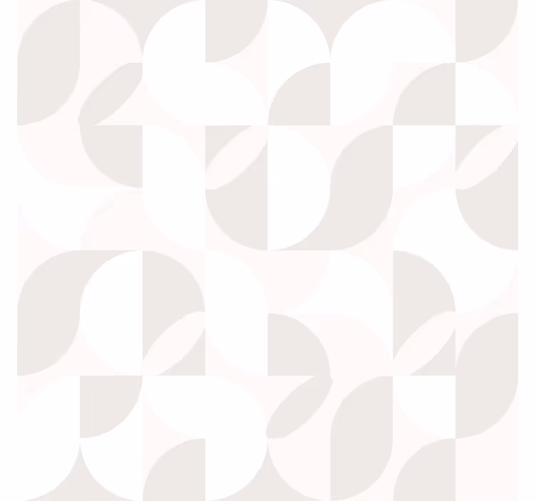Store enrouleur salon blanc design rétro - TenStickers