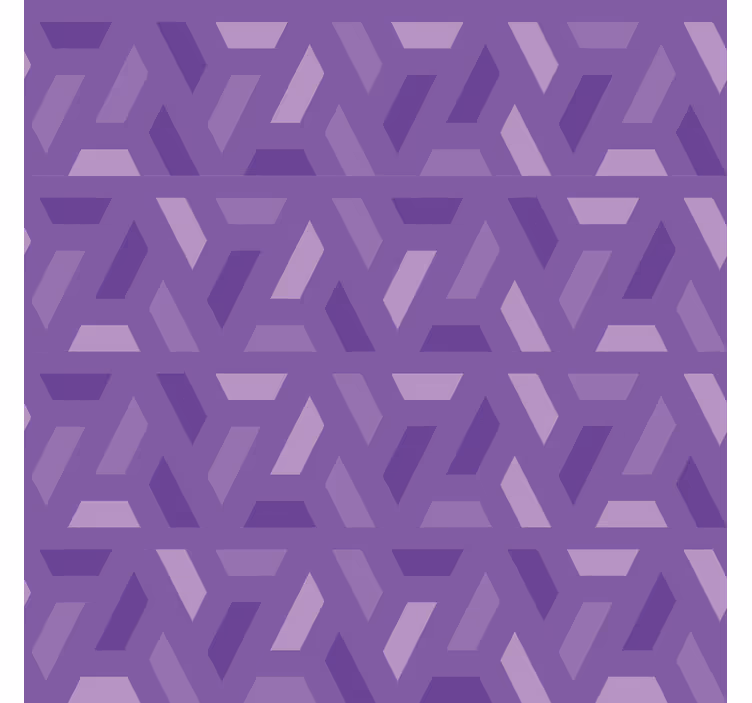 Store lilas salon design géométrique - TenStickers