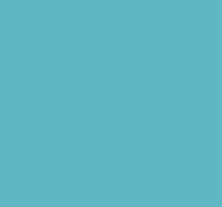 Store enrouleur salon turquoise couleur unie - TenStickers