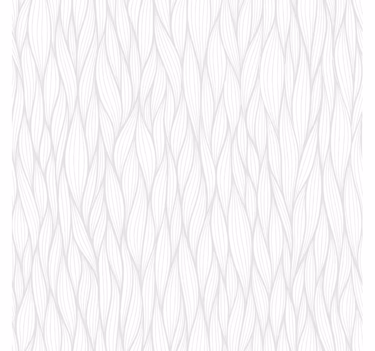 Store enrouleur salon blanc lignes ondulées - TenStickers