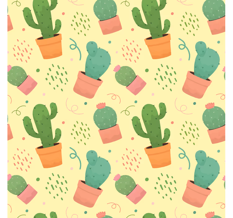 Store enfant motif de cactus - TenStickers