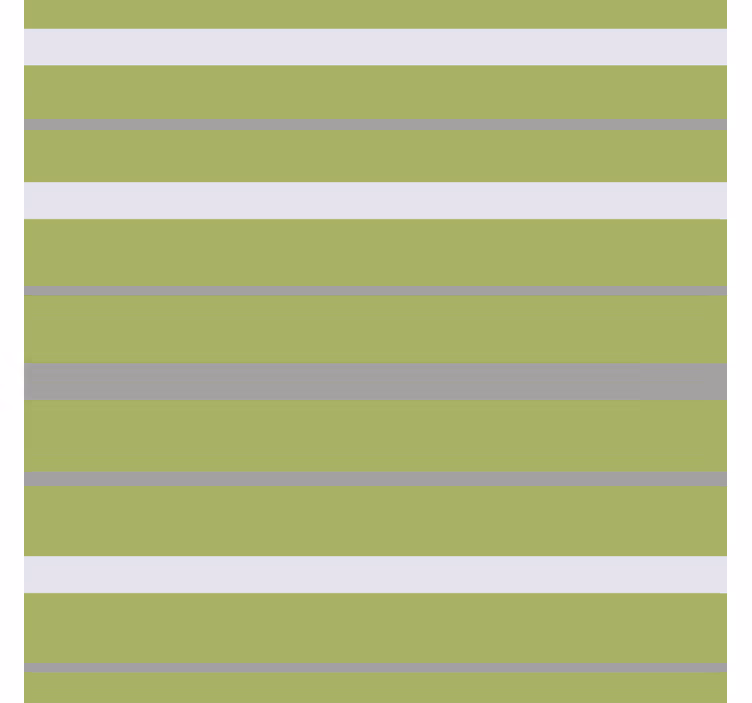 Store enrouleur élégant motif rayé gris et vert - TenStickers