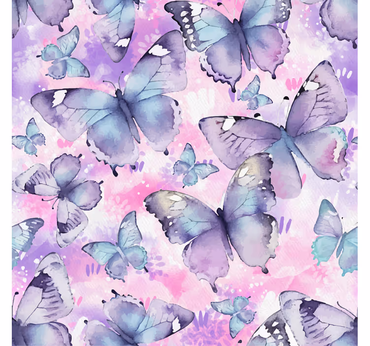 Store enrouleur papillon style d'éclaboussure - TenStickers