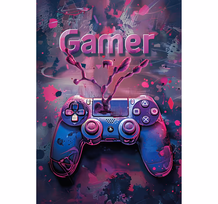Store enrouleur gamer effet 3d - TenStickers