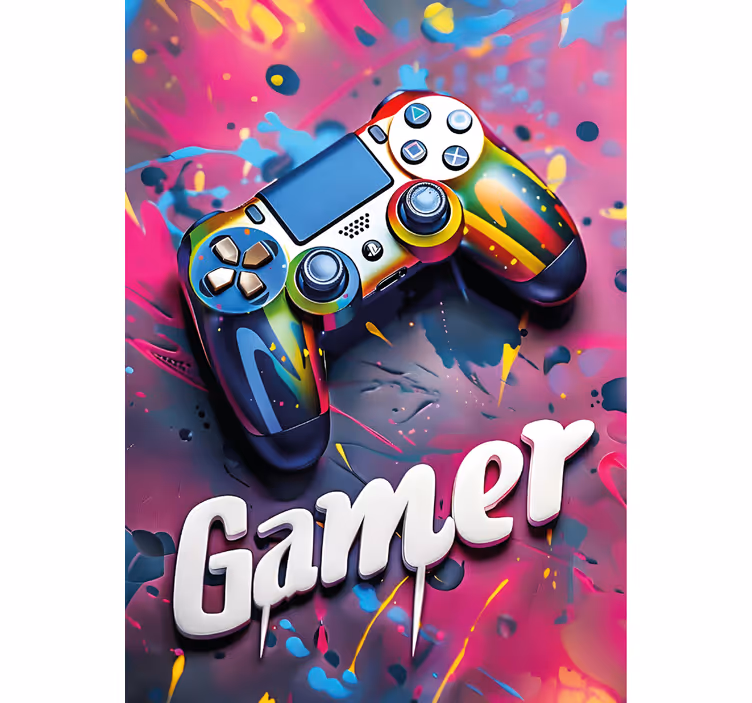 Store enrouleur gamer style coloré - TenStickers