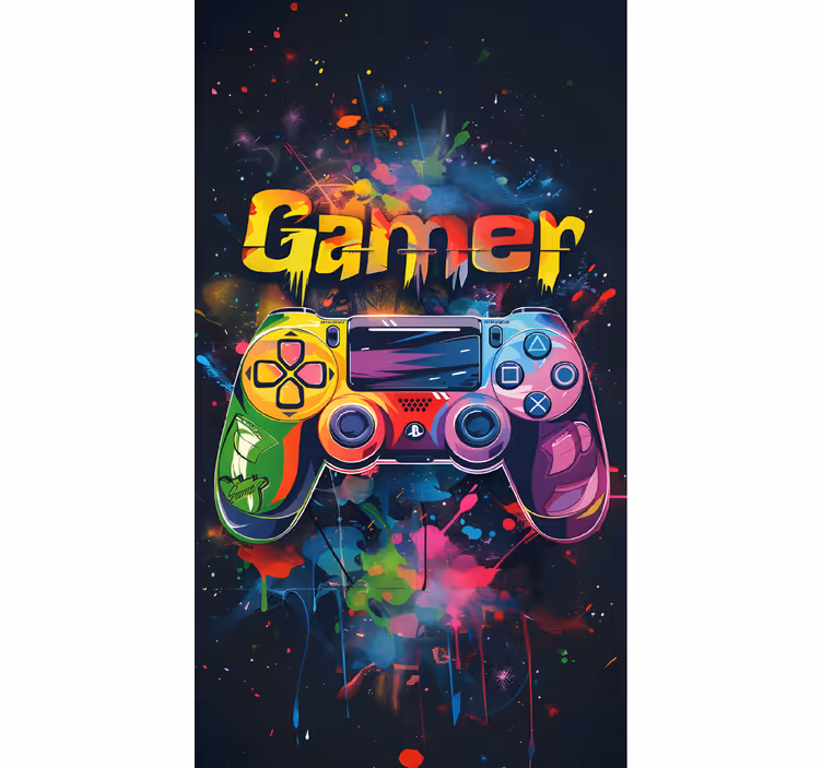Store enrouleur gamer contrôle multicolore - TenStickers