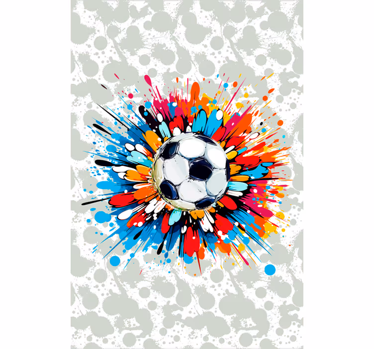 Store enrouleur football explosion - TenStickers