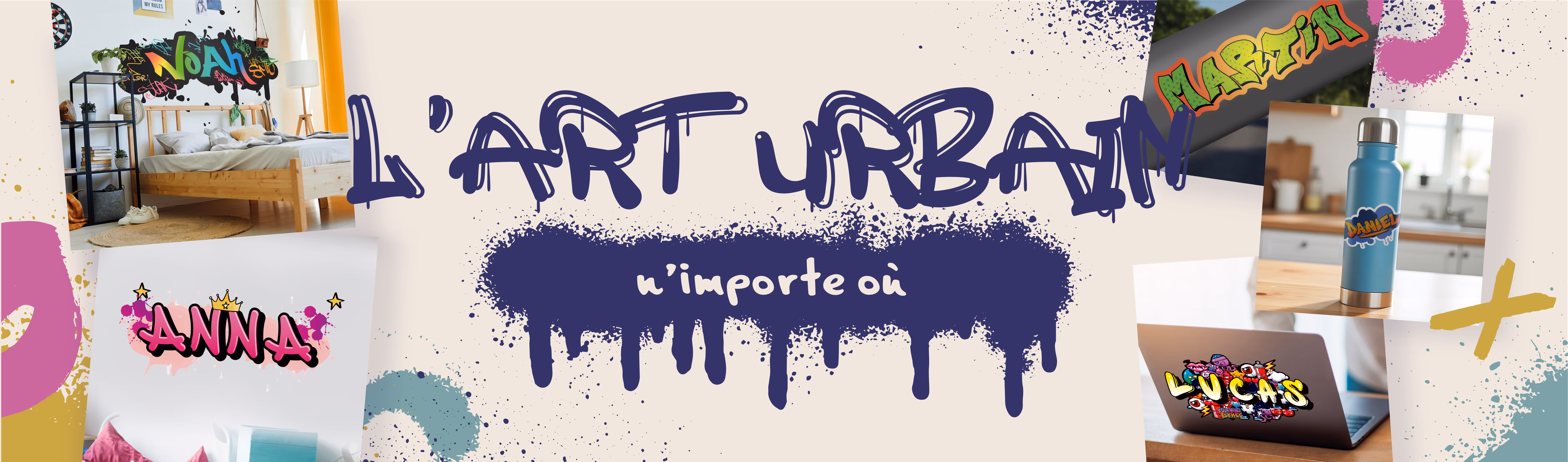Stickers graffiti personnalisés: