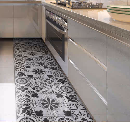 Tapis vinyle Cuisine - Tenstickers Tapis vinyle Cuisine - Tenstickers