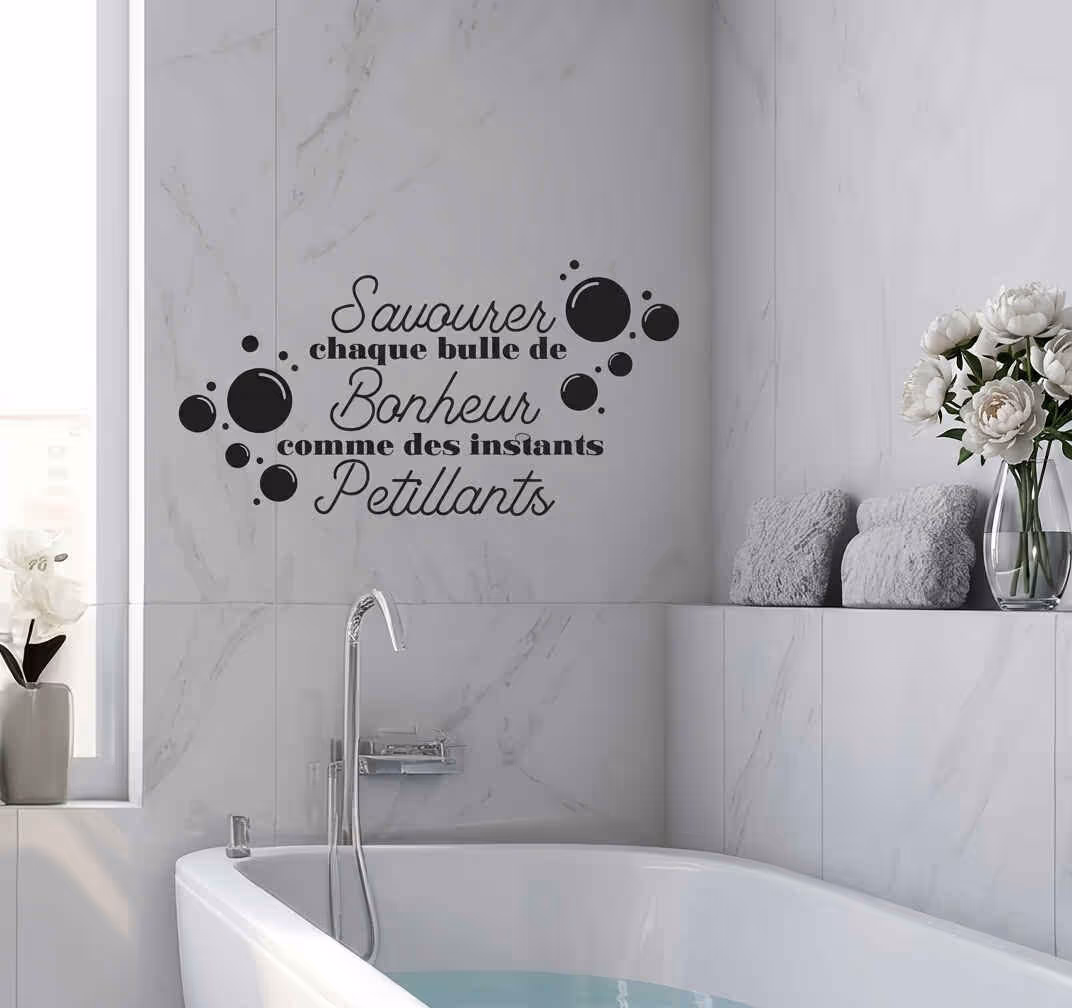 Stickers Salle de Bain - Tenstickers Stickers Salle de Bain - Tenstickers