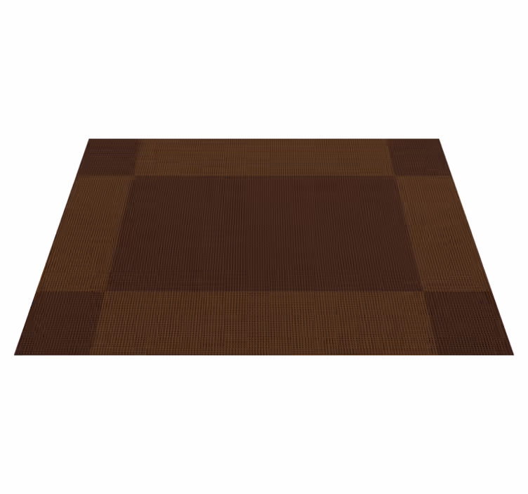 Set de table design bois surface brune texturée - TenStickers