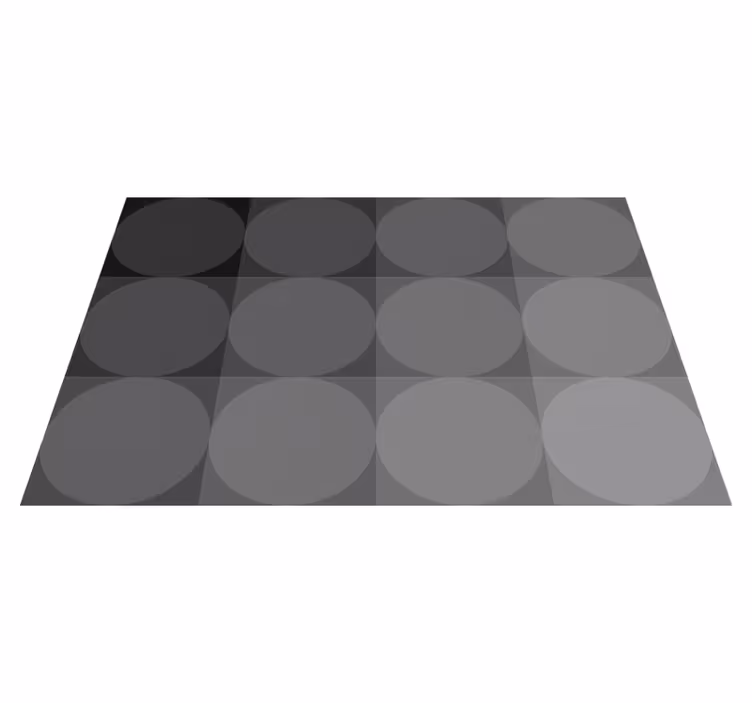 Set de table design bois motif circulaire subtil - TenStickers