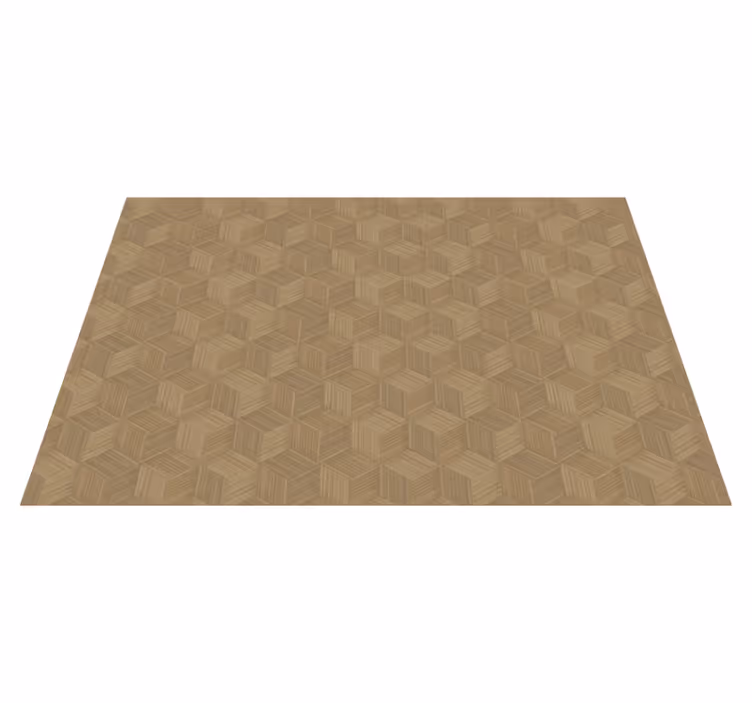 Set de table design Carrés en bois - TenStickers