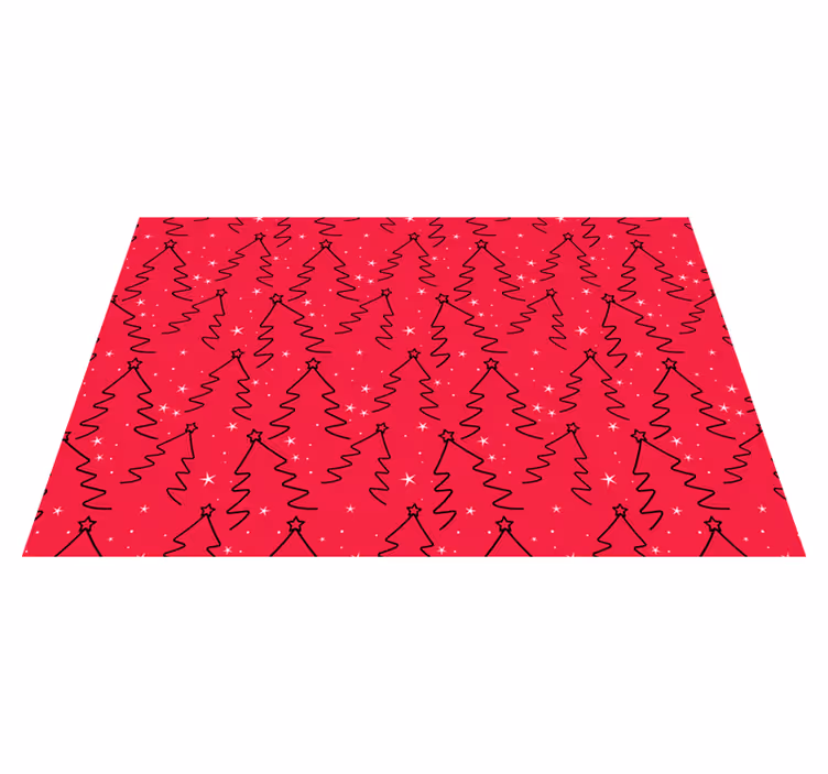 Set de table noël motif arbre élégant - TenStickers