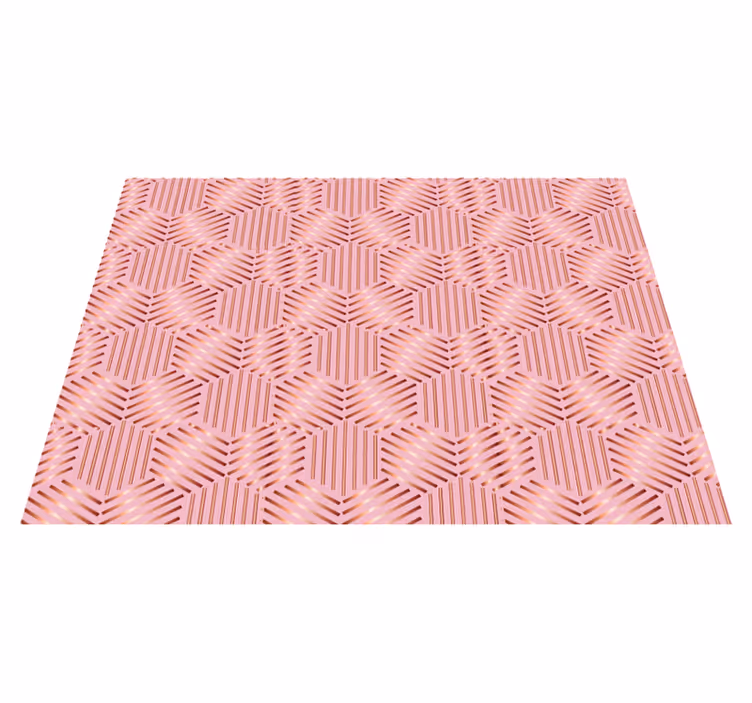 Set de table design bois agencement géométrique - TenStickers