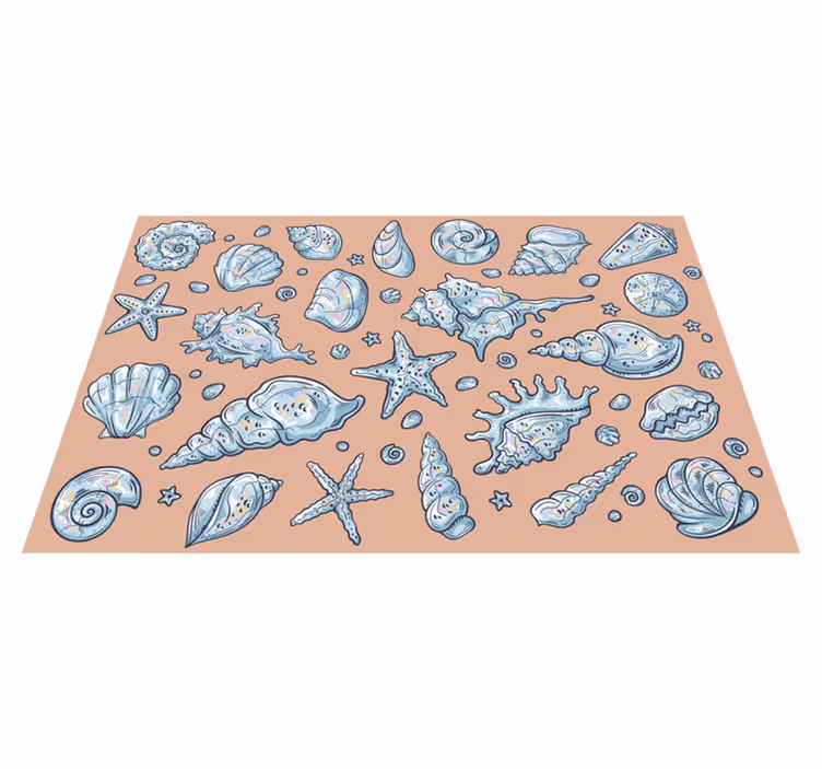 Set de table original motif coquillages - TenStickers