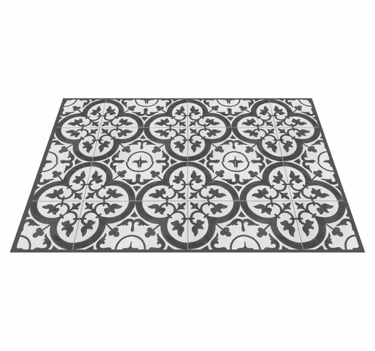 Set de table design bois motif complexe - TenStickers