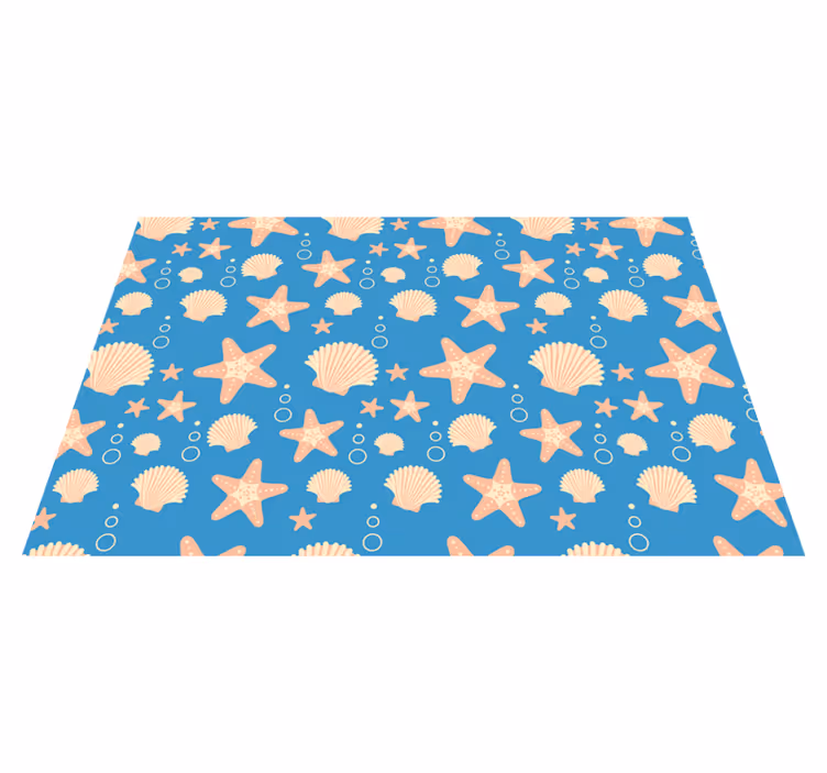 Set de table original motifs de coquillages marins - TenStickers