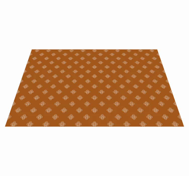 Set de table design bois style floral élégant - TenStickers