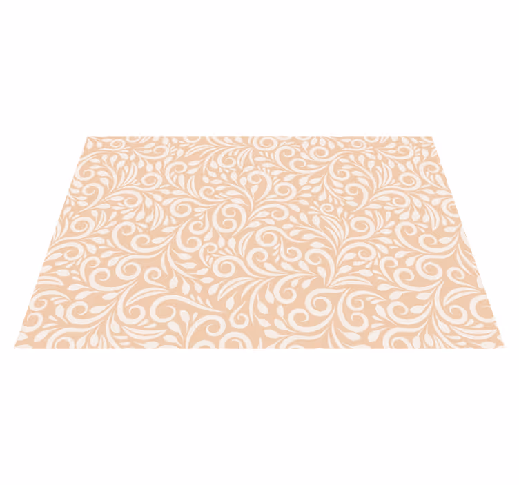 Set de table design bois élément botanique élégant - TenStickers