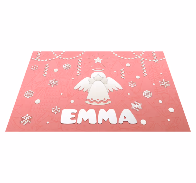Set de table noël thème des anges - TenStickers