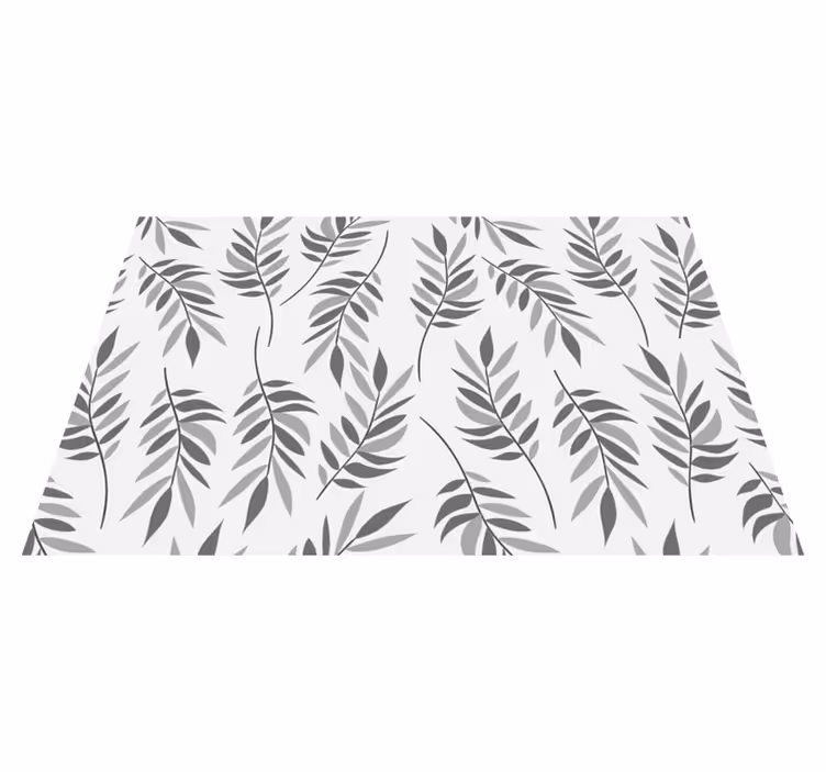 Set de table design bois motif feuilles élégant - TenStickers