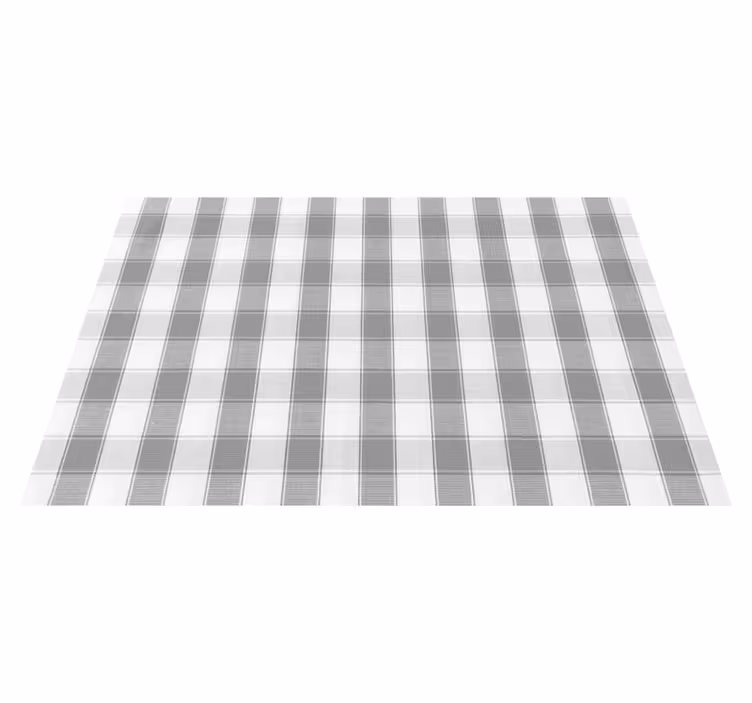 Set de table design bois motif damier classique - TenStickers