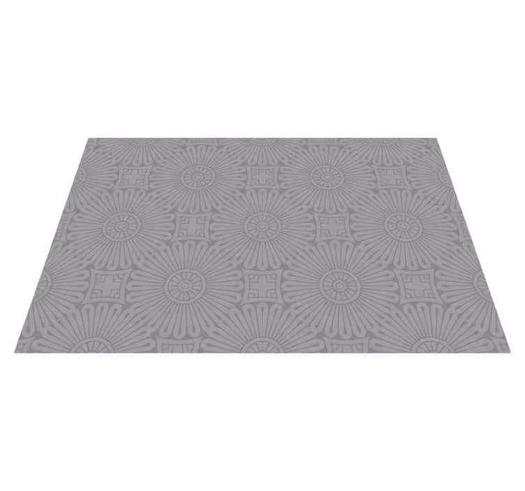 Set de table design bois finition grise texturée - TenStickers