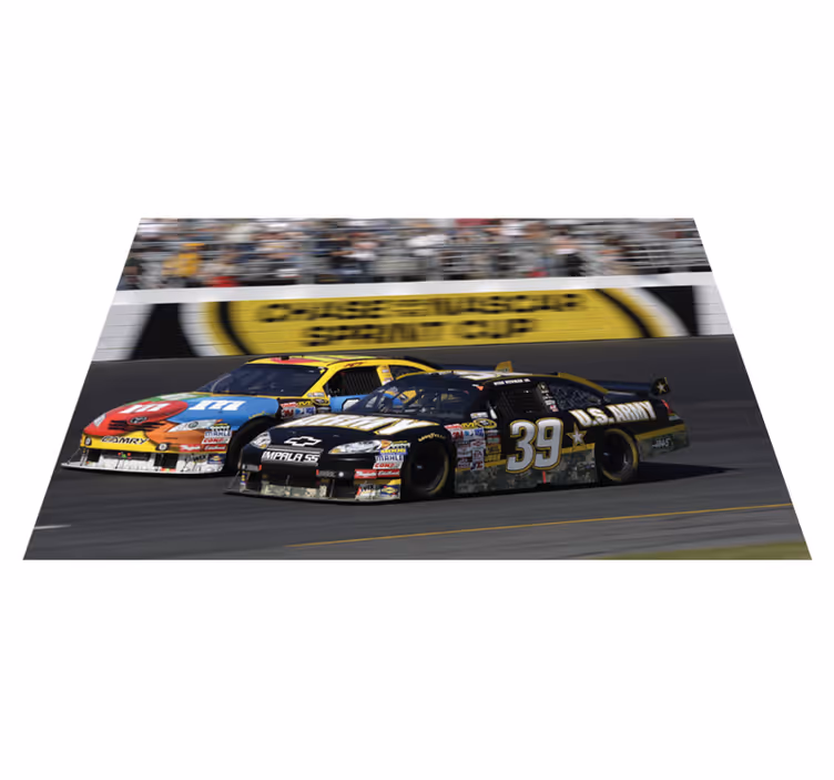 Set de table pour maison voiture de course action - TenStickers