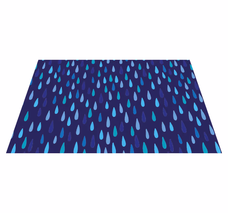 Set de table design bois motif goutte d'eau - TenStickers