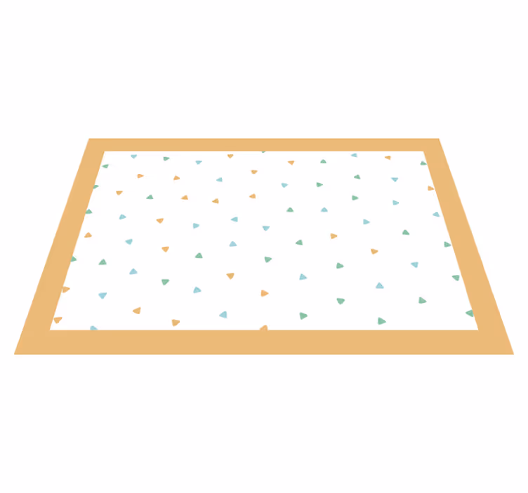 Set de table design motif triangle élégant - TenStickers