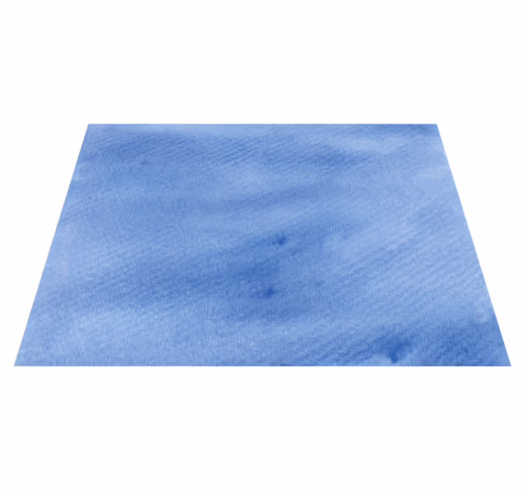 Set de table design bois surface bleue lisse - TenStickers
